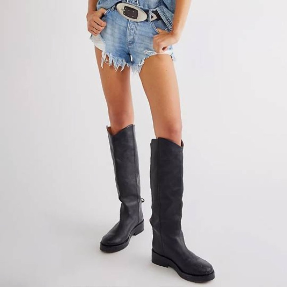 We The Free Bryce Equestrian Boots in Black
